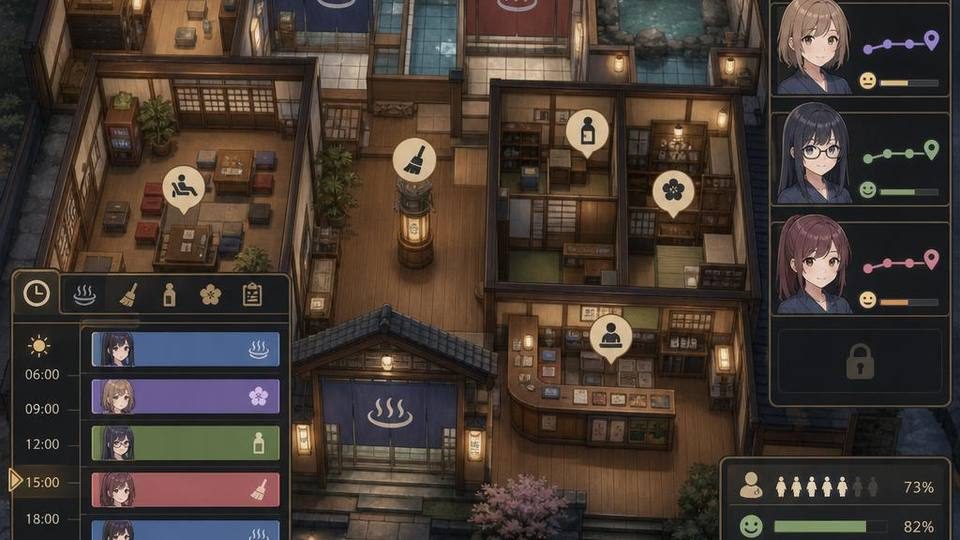 背德浴场 场景演出 实机截图 6
